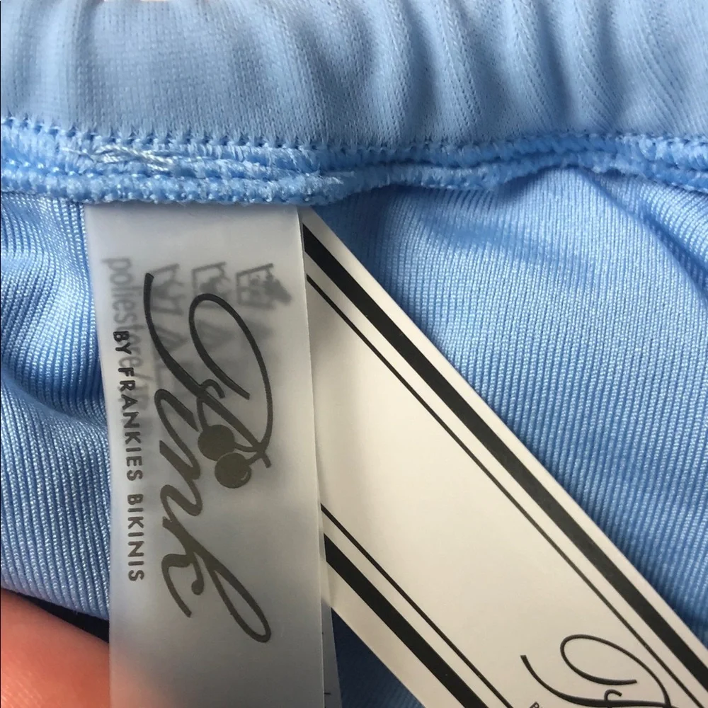NWT Frankie's Bikinis x PINK‎ Sky Blue Bottom